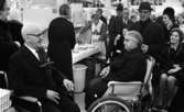 Handikappade på Domus 5 december 1966