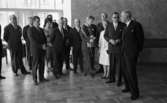 Kungen på Medborgarhuset 5 juni 1965