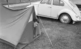 Campingplatsen bra i Gustavsvik 12 juli 1965