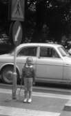 Barnen i trafiken 12 juli 1965

Trafiksäkerhet, flicka på övergångsställe