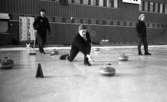 Curling på Vinterstadion, 11 februari 1965.