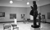 Ny utställning på Konsthallen, 16 april 1966