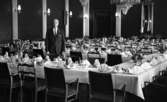 Dukade bord, troligen på Stora Hotellet i Örebro.
Domus Stormarknad invigning
24 februari 1965