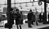 Rusning på Centralen
24 december 1965
Centralstation