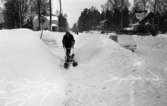 Snö, 9 februari 1966