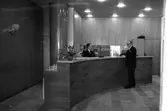 Teatergrillen den 11 mars 1965.

Hotellets receptionsdisk.