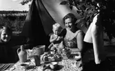 Camping sommaren 1966
