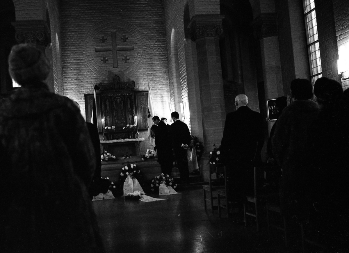 Örebro Kuriren, Jeremiah’s earth fortress. December 8, 1967. The Crematorium. Jeremias Levi Rickson died 1967-11-29.