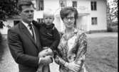 Mosjö gård, 10 juni 1967Familjen Willerman.