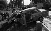 Bilolyckan vid stadsgränsen, 6 september 1966