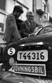 Asp provåker 6 september 1967
Reinhold Haglund bilskolechef