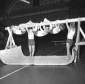 Barngymnastik.
7 mars 1955