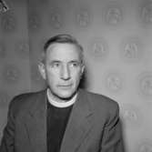 Kyrkoherde Bäcklund.
1 december (1954 ?).