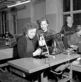 Agafabriken, Skofabriken. Kumla.
Bildsidan.
4 december 1954.