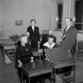 Invigningen av skolan i Kvarntorp.
16 januari 1955