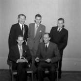 Pristagarna vid Konsthallen.
Staden som försvinner söder.
16 januari 1955