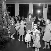 Julfest hos Elektrikerna vid Vasaskolan.
19 januari 1955