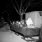 Slädparti till Strömsborg.
21 januari 1955
