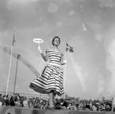 Expoveckan.
Mannekänguppvisning.
Svend Asmundsen
1 juni 1955.