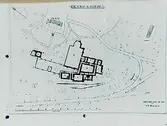 Planritning av Riseberga klosterområde, 1930.