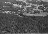 Flygfoto över Mullhyttemo.
Bilden tagen för vykort.