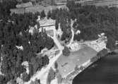 Flygfoto över Skagersbrunn, Åtorp.
Bilden tagen för vykort.