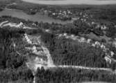 Flygfoto över Svartå.
Bilden tagen för vykort.
Förlag: Gustav Jansson, Svartå.