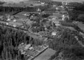 Flygfoto över Vintrosa.Bilden tagen för vykort.