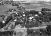 Flygfoto över Mosås.
Bilden tagen för vykort.