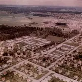 Flygfoto över Örebro.