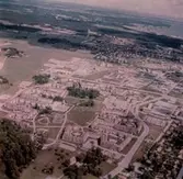 Flygfoto över Örebro.