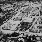 Flygfoto över Örebro.