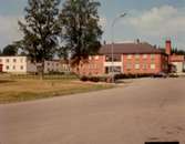 Pålsboda, bostadshus.Bilden tagen för vykort.(Pålsboda kiosk)