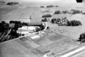 Flygfoto över Stora Hyddan, Örebro.
Bilden tagen för vykort.