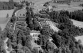 Flygfoto över Skyllbergs Herrgård.
Bilden tagen för vykort.