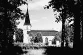 Axbergs kyrka, exteriör.
Bilden tagen för jul & nyårskort.