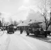 Branden vid Finnhyttan, brandkår, brandsläckning.