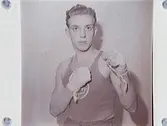 Boxning; Idrottshuset 1948. Rolf Johansson.