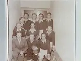 Handboll, Idrottshuset 1947.
Littorin och Rydén korplag.