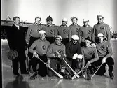 ÖSK bandylag, lagl. Sven Fågelgren.