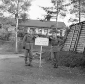 V.P Eriksson och Gösta Klingberg