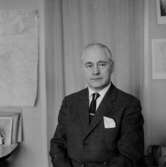 En man.HaglundBilden tagen för pass.