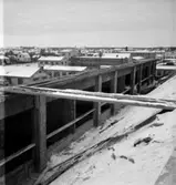 Byggnadsarbete, Johnson Metalls nybygge.