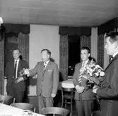 Prisutdelning på restaurang City.
Wigrell & Co.