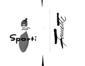 Teckning, reklam för Oscaria Skofabrik.
Sporti.
Femette.