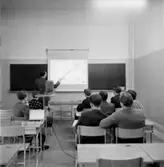 Yrkesskolan, klassrumsinteriör, kursdeltagare.