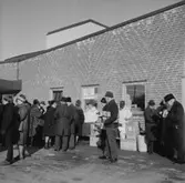 Konsums Domus stormarknad, öppnandet.