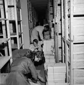 Oscarias nya affär, interiör, uppackning och inredning.