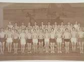 AGF gymnastikförening, gruppbild, 36 gymnaster.