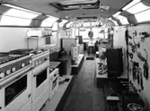 Svenska Esso AB, gasolavdelningen, interiör av buss.